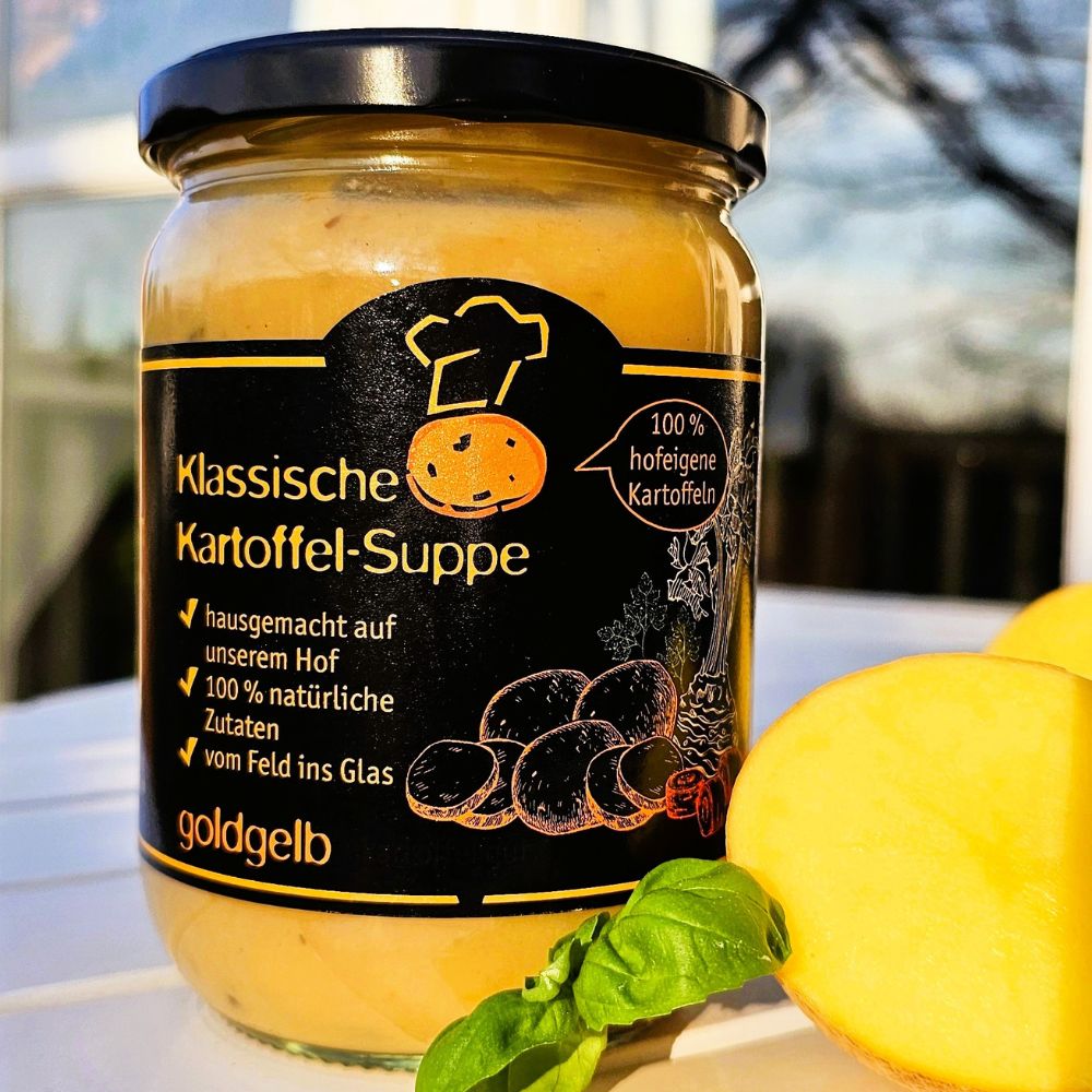 Klassische Kartoffelsuppe